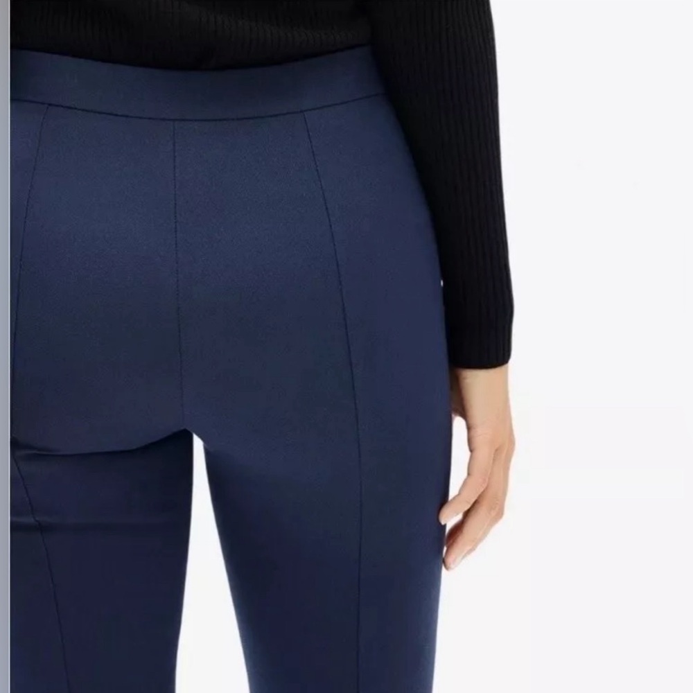 Everlane The Side-Zip Stretch Cotton Pant black  Work Pants - Picture 2 of 11